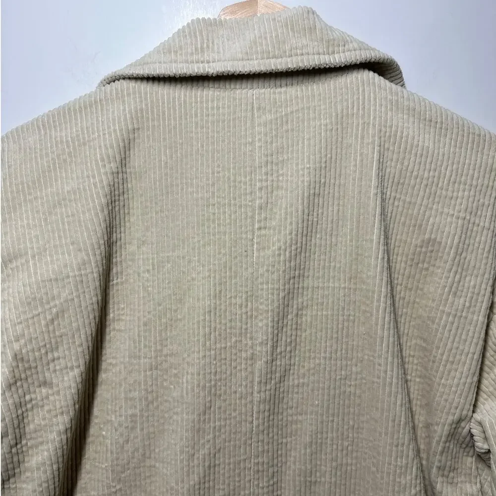 Disney Store Vintage Winnie the Pooh Eeyore Embroidered Corduroy Shacket Sz M - Picture 11 of 14